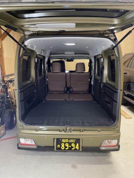 2022/10　キャンピングカー仕様にカスタム依頼