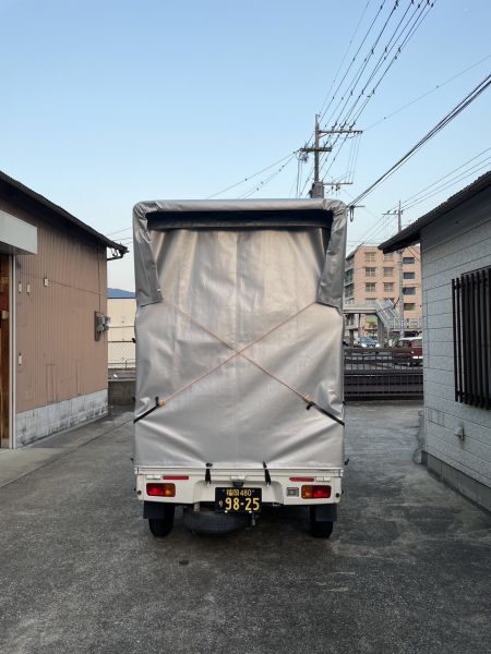 2025/1　フロントガラス・タイヤ・幌、交換。観音扉、新規作成依頼【After】