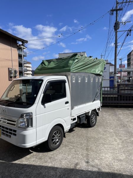 2025/3　幌・骨組み、改修依頼【Before】